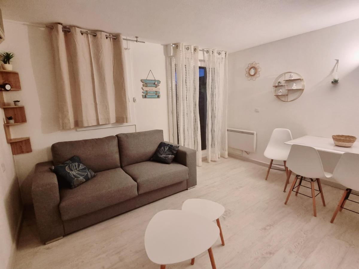 100 M De La Plage - Les Cigales De Mer - Studio Cabine - Parking Ле-Гро-дю-Руа Екстер'єр фото