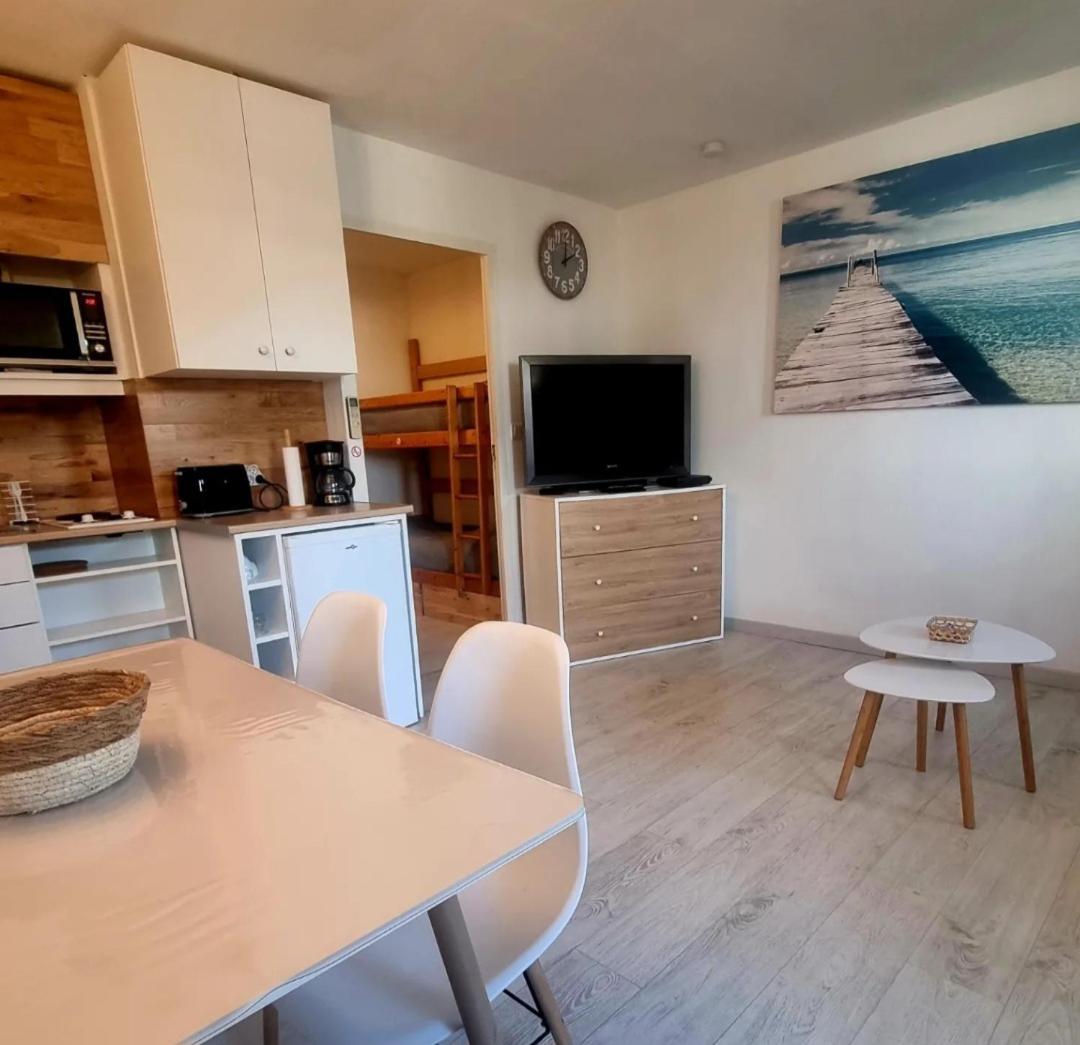 100 M De La Plage - Les Cigales De Mer - Studio Cabine - Parking Ле-Гро-дю-Руа Екстер'єр фото